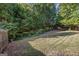 Well-manicured backyard featuring lush lawn, mature trees, and a serene setting at 4770 Shiloh Springs Rd, Cumming, GA 30040