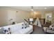 Comfortable loft area with white sofa, stylish decor, and plenty of natural light at 2446 Naples St, Hoschton, GA 30548