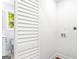 A laundry room featuring white shiplap, utility hookups and connection in a renovated home at 200 Adeline Nw Ave, Atlanta, GA 30314