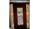 Beautiful front door with decorative stained glass is perfect for welcoming guests at 275 Old Mill Ct, Fayetteville, GA 30214