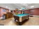 Basement featuring a pool table and ping pong, perfect for recreational activities at 830 Streamside Dr, Mcdonough, GA 30252