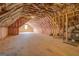 Spacious unfinished attic, ready for insulation and your custom design at 5118 N Pratt St, Covington, GA 30014