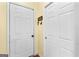 Functional hallway featuring convenient access to storage at 115 Wellborn Chase, Fayetteville, GA 30215