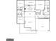 Detailed floor plan with 3 bedrooms, 2 baths, a kitchen with island, a great room, and a two-car garage at 6134 Se Linwood Dr, Covington, GA 30014