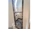 Tiled stand up shower with tile accents at 304 Chestatee Ct, Woodstock, GA 30188