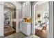 Elegant hallway with arched doorways leads to living spaces at 300 Annelise Park Dr, Fayetteville, GA 30214