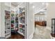 Spacious walk-in pantry with custom shelving providing ample storage at 300 Annelise Park Dr, Fayetteville, GA 30214