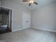 Carpeted bedroom featuring a double door closet at 3264 Greenhill Ct, Villa Rica, GA 30180