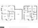 Detailed floor plans showing layout of first and second floor with dimensions of all rooms at 2561 Rainover Ct, Decatur, GA 30034