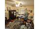 Bedroom with ceiling fan, window, and unique decor at 4748 Ash St, Doraville, GA 30340