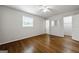 Bedroom with hardwood floors, natural light, and neutral walls at 3216 Pheasant Dr, Decatur, GA 30034