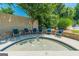 Relaxing outdoor spa area with seating, perfect for unwinding in a serene and tranquil setting at 6360 Brookline Ct, Cumming, GA 30040