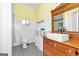 Charming bathroom with patterned tile, vanity, and fixtures, creating a unique and inviting space at 1616 Park Ne St, Conyers, GA 30012