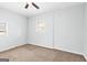 Bedroom with neutral carpet, light walls and windows at 1616 Park Ne St, Conyers, GA 30012