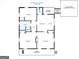 Floorplan of the home showing bedrooms, bathrooms, kitchen, living room and other spaces at 1616 Park Ne St, Conyers, GA 30012