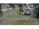 Birds eye view showcasing a house with an expansive yard, set within a lush, green landscape at 1269 Snapping Shoals Rd, Mcdonough, GA 30252