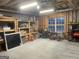 Spacious unfinished basement with ample storage space, and room for activities at 306 Oakwind Way, Canton, GA 30114