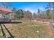 Spacious backyard with wood fencing providing privacy and a pastoral feel at 5700 Mount Zion Rd, Waco, GA 30182