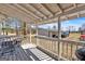 Inviting porch with outdoor seating and scenic views, offering a perfect spot for relaxation and enjoying the outdoors at 5700 Mount Zion Rd, Waco, GA 30182
