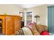 Comfortable living room with a view to the outside and built in cabinet at 1115 Highway 54 East, Fayetteville, GA 30214