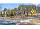 Oakchase at Hampton community entrance featuring brick signage, landscaping, and pedestrian crosswalk at 358 Friendship Oak Way, Hampton, GA 30228