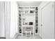 Bright office nook with built-in shelving, marble desk top, and stylish decor at 76 College St, Mcdonough, GA 30253