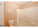 Bathroom showing a tub, shower, and toilet, offering functionality and comfort at 4161 Windermere Dr, Lithonia, GA 30038