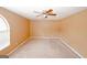 Bedroom showcasing a ceiling fan and ample space, ready for personalization at 4161 Windermere Dr, Lithonia, GA 30038