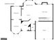 Floorplan featuring kitchen, living room, garage, foyer and breakfast nook at 1654 Summersweet Ln, Dacula, GA 30019
