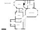 Floorplan featuring four bedrooms, three bathrooms, laundry, and walk in closet at 1654 Summersweet Ln, Dacula, GA 30019