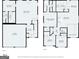 Layout of the home's floor plan. Includes the first and second floor at 11789 Registry Blvd, Hampton, GA 30228