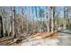 Scenic driveway access to the residence, surrounded by a natural woodland setting at 6255 James Rd, Austell, GA 30168