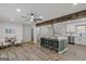 Open-concept kitchen with a large island, seating, and modern appliances at 2378 Green Forrest Dr, Decatur, GA 30032