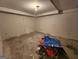 Unfinished basement space featuring concrete floor and exposed ceiling beams at 6160 Great Oaks Dr, Lithonia, GA 30058