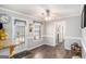 Cozy breakfast nook with natural light and access to the exterior of the home at 149 Crown Oaks Dr, Stockbridge, GA 30281