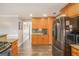 Spacious kitchen features modern appliances and ample cabinet and counter space at 149 Crown Oaks Dr, Stockbridge, GA 30281