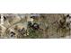 Aerial view showcases the property's location, boundary lines, and surrounding landscape at 65 Ashland Grove Ct, Sharpsburg, GA 30277