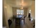 Dining room with hardwood floors and simple decor at 6861 Wendy Jean Dr, Morrow, GA 30260