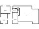 Basement floor plan showing space for multiple rooms including bathroom and basement at 5595 Richland Dr, Douglasville, GA 30135