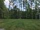 Large backyard with mature trees, offering plenty of space for outdoor activities at 85 Crabapple Ridge Dr, Oxford, GA 30054