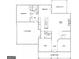 Main Level Floor Plan with kitchen island and breakfast nook at 85 Crabapple Ridge Dr, Oxford, GA 30054