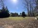 Large backyard with lush grass, towering trees, and a sprawling two-story house with deck at 345 Gaelic Way, Tyrone, GA 30290
