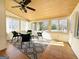 Cozy sun room with ample windows and a patterned rug, perfect for relaxation and enjoying natural light at 345 Gaelic Way, Tyrone, GA 30290