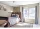 Cozy bedroom with ample natural light, a bed, and tasteful decor at 4247 Windward Ln, Norcross, GA 30093