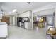 Spacious kitchen with stainless steel appliances opens to a cozy living room at 4247 Windward Ln, Norcross, GA 30093