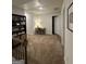 Upstairs hallway with carpet, a desk, and bookcase at 231 Ivey Ter # 38, Temple, GA 30179