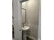 Powder room featuring a modern sink and mirror at 233 Ivey Ter # 39, Temple, GA 30179
