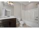 Bathroom features a vanity, mirror and toilet at 2443 Sycamore Nw Rd, Atlanta, GA 30318