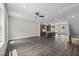 Open living space boasts a modern kitchen, spacious living area, and contemporary design at 2443 Sycamore Nw Rd, Atlanta, GA 30318