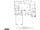 Detailed floor plan showcasing the layout of the home's second floor including the garage at 1198 Elliot Rd, Mcdonough, GA 30252